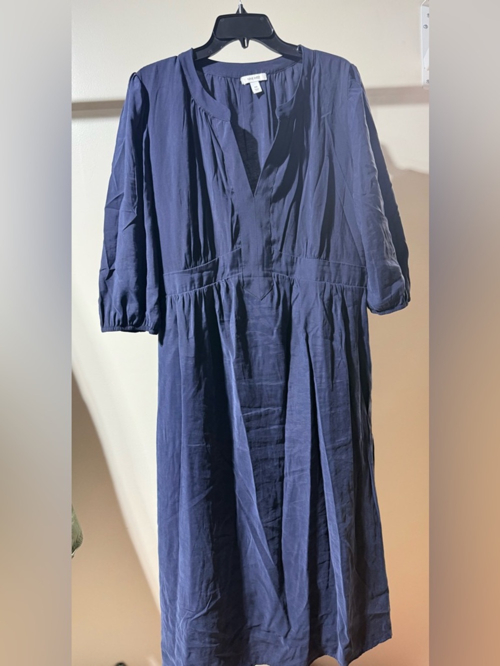 Nine West Navy Blue Midi Dress